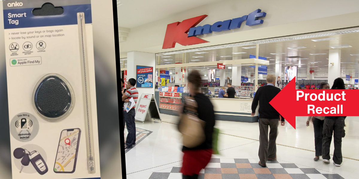 Alert Kmart Recalls Popular Smart Tag Over Safety Concerns 7HOFM