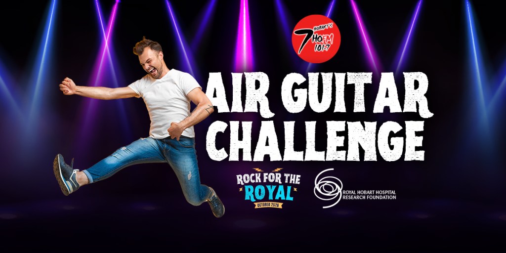 7hofm Air Guitar challenge I Rock for the Royal